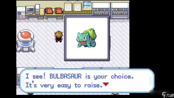 在《宝可梦 火红/叶绿》中你应该选择哪只初始宝可梦？