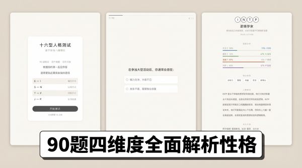 十六型人格测试好玩吗 十六型人格测试玩法简介