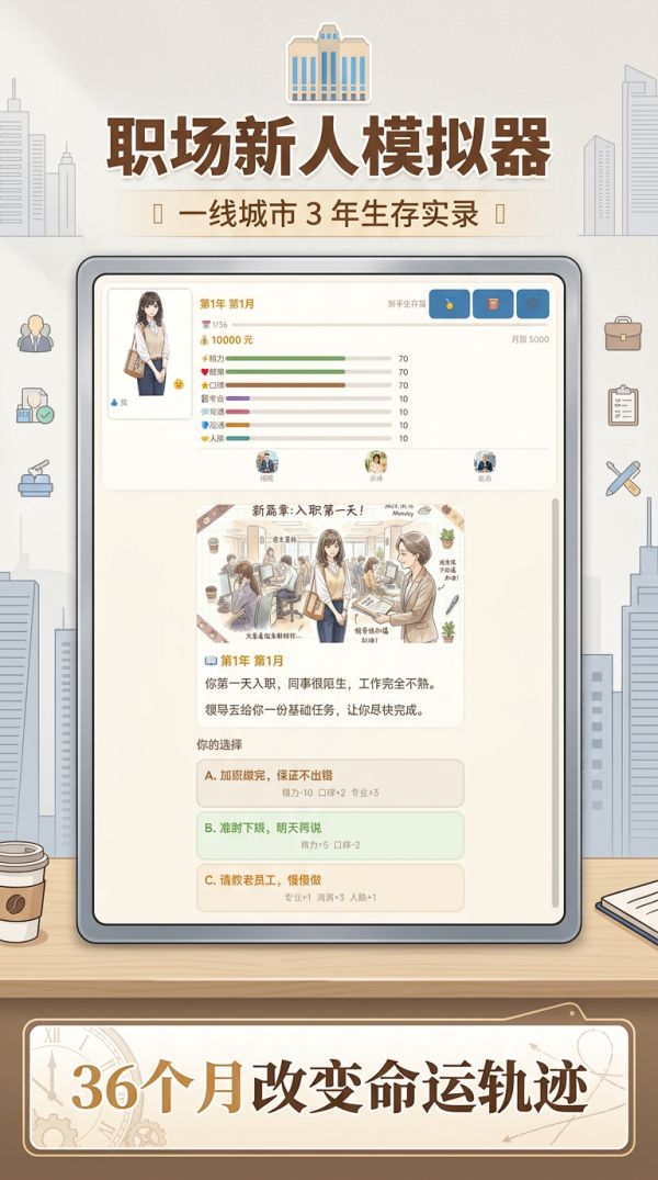 职场新人什么时候出 公测上线时间预告