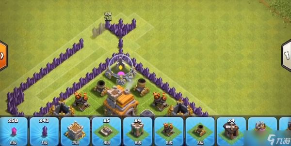 部落冲突怎么砌墙