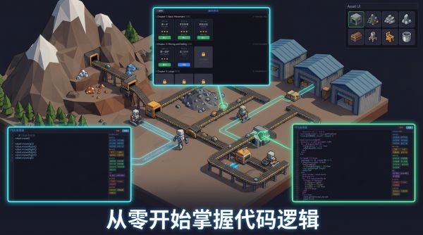 编程矿场：LUA学习好玩吗 编程矿场：LUA学习玩法简介