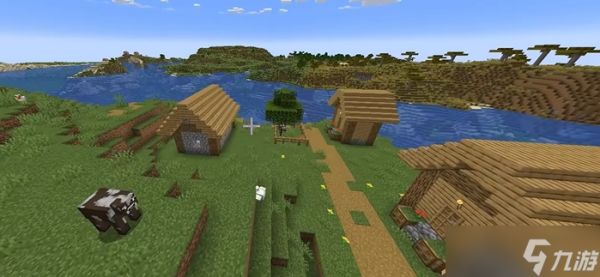 我的世界创造模式村庄在哪