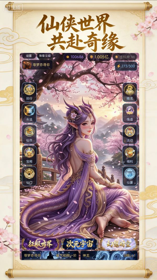 龙姬绘卷–修仙放置rpg好玩吗 龙姬绘卷–修仙放置rpg玩法简介