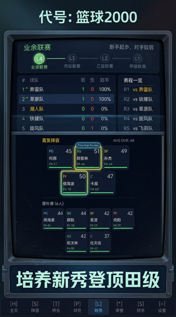 代号：篮球2000什么时候出 公测上线时间预告