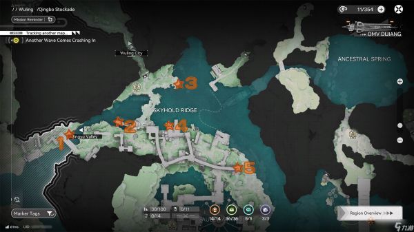 在《Arknights: Endfield》中寻找青波寨所有宝箱的位置