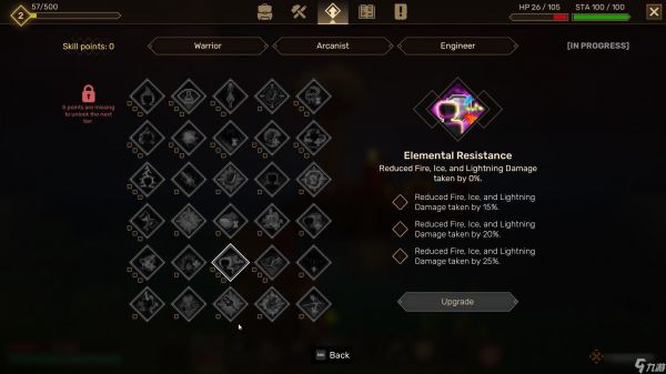 在Everwind中如何构建角色技能树