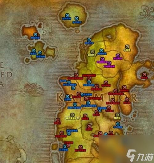 魔兽世界40级坐车地点在哪里？