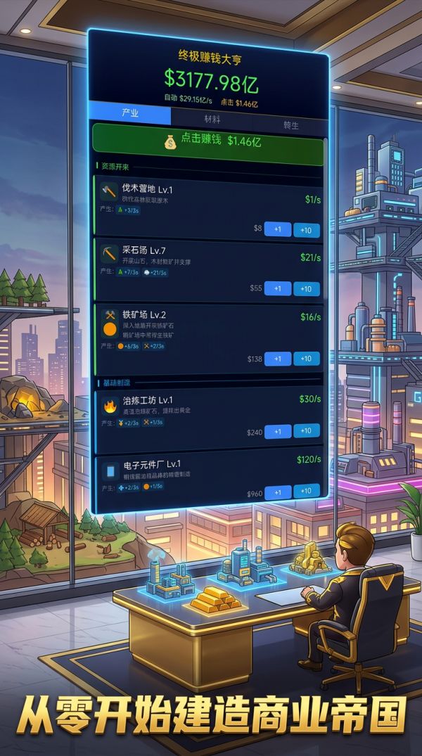 终极赚钱大亨好玩吗 终极赚钱大亨玩法简介