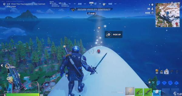 Fortnite：寻找基金会遗失头盔与披风指南