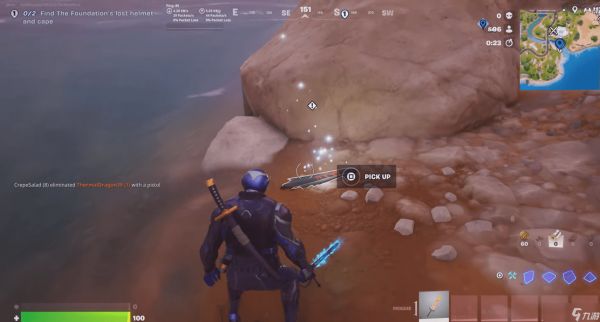 Fortnite：寻找基金会遗失头盔与披风指南