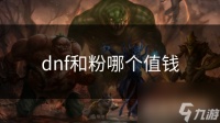 dnf和粉哪个值钱