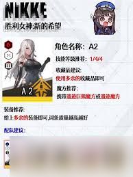 胜利女神新的希望A2怎么养成配队