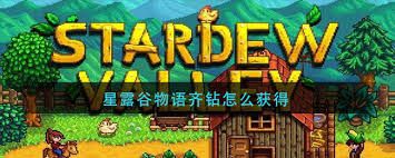 星露谷物语如何获取齐钻