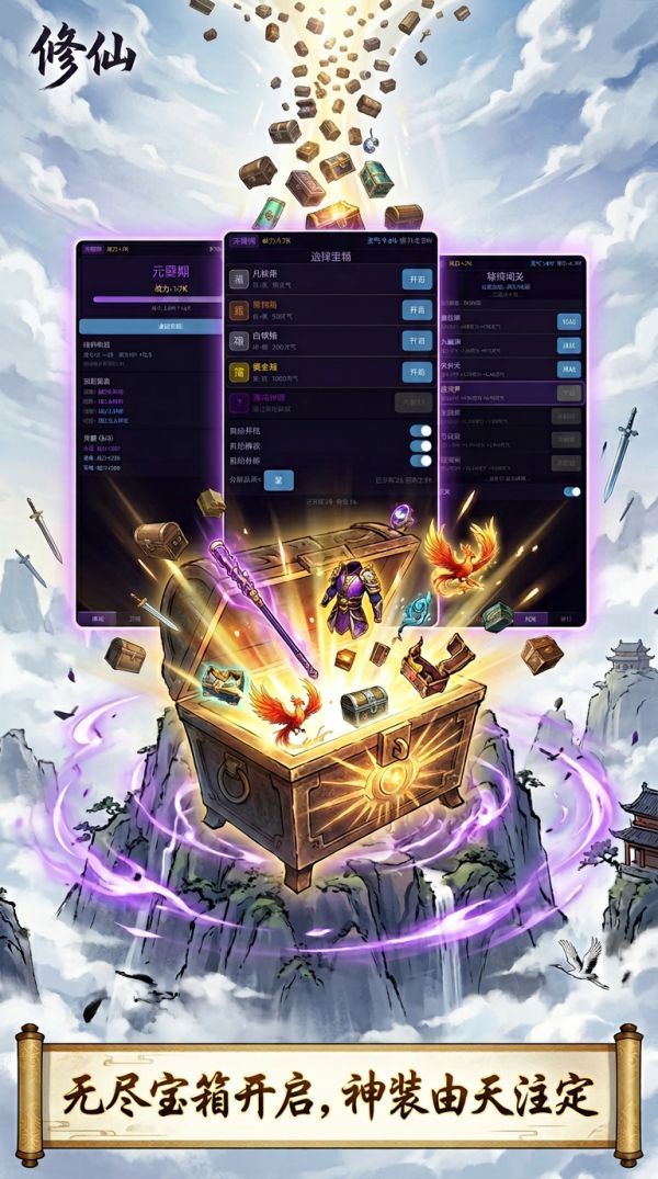 修仙·无尽宝箱好玩吗 修仙·无尽宝箱玩法简介