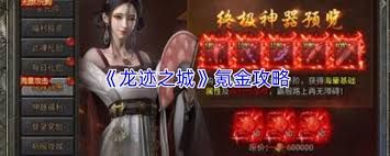 龙迹之城如何氪金
