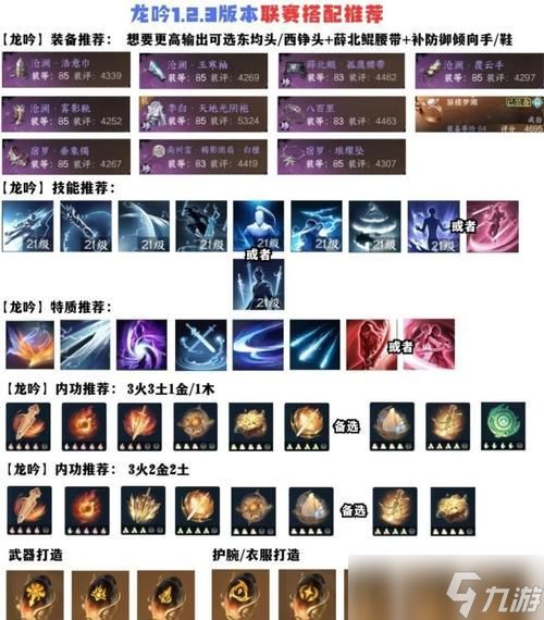 逆水寒龙吟攻略（揭秘龙吟技能搭配）