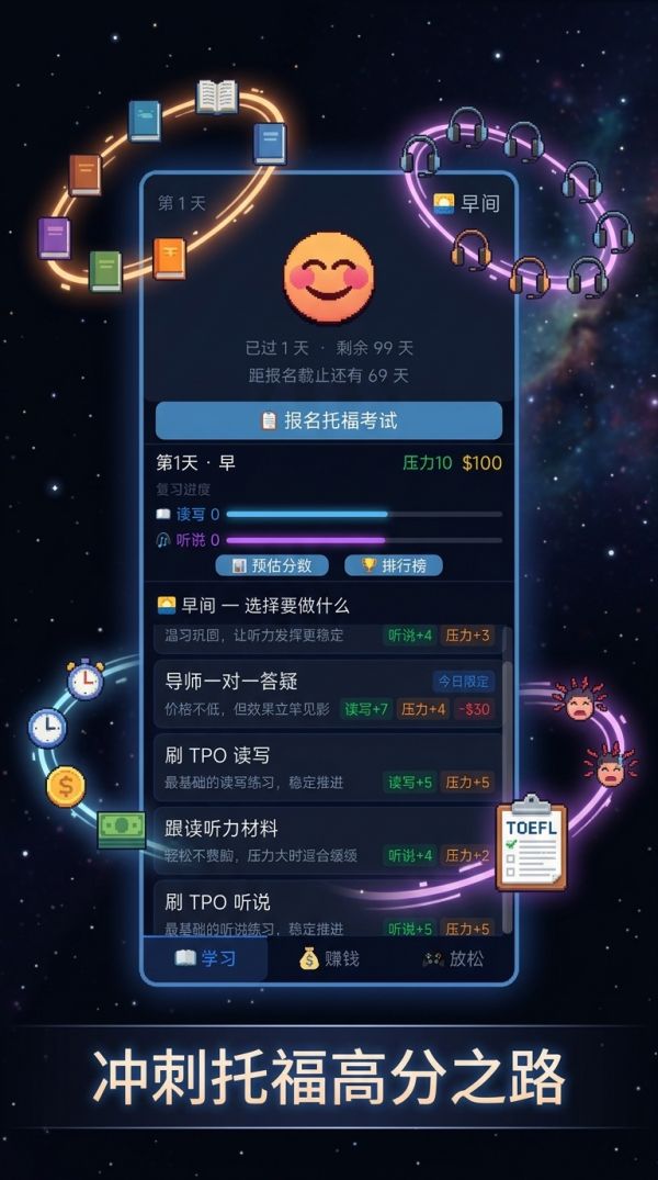 托福备考100天好玩吗 托福备考100天玩法简介