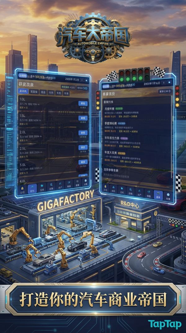 汽车大帝国什么时候出 公测上线时间预告