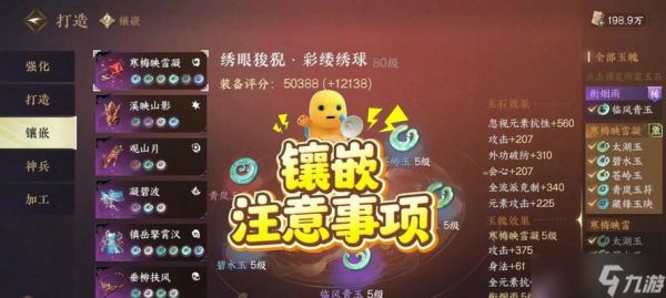 逆水寒装备镶嵌指南（详解逆水寒装备镶嵌方法及材料）