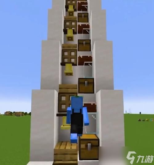 在《我的世界》中梯子向下放置的方法？