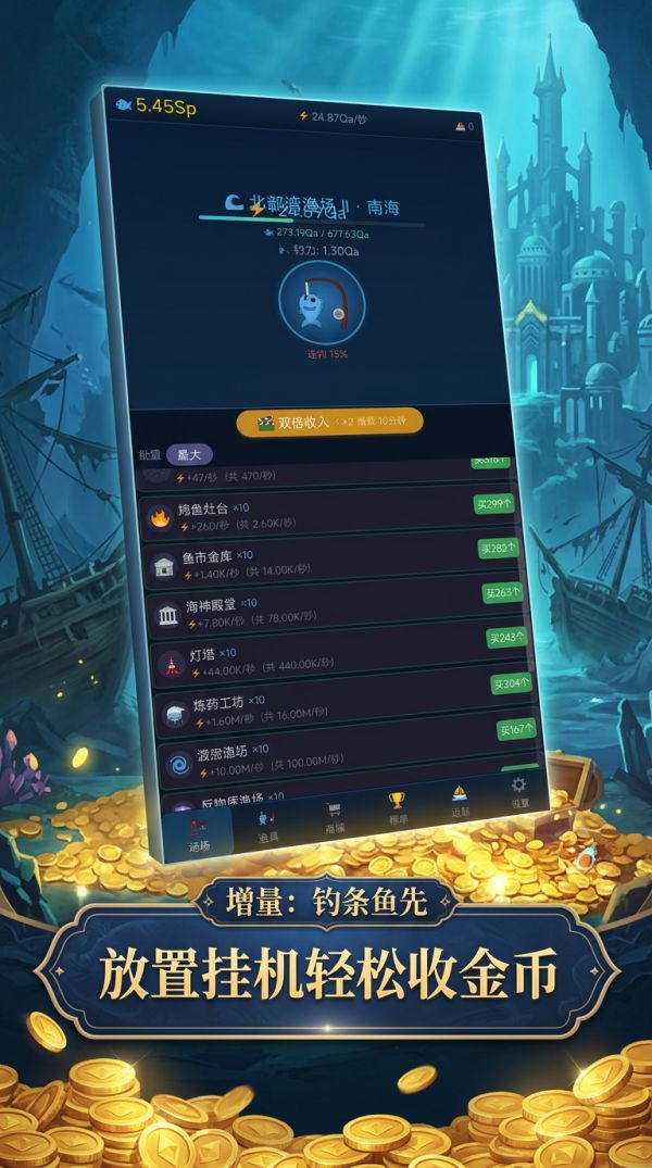增量：钓条鱼先好玩吗 增量：钓条鱼先玩法简介