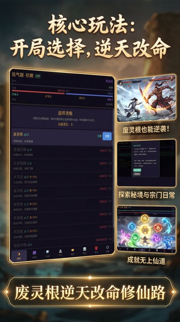 开局废灵根,我无敌了好玩吗 开局废灵根,我无敌了玩法简介