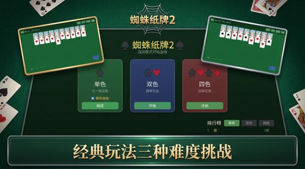 蜘蛛纸牌2好玩吗 蜘蛛纸牌2玩法简介