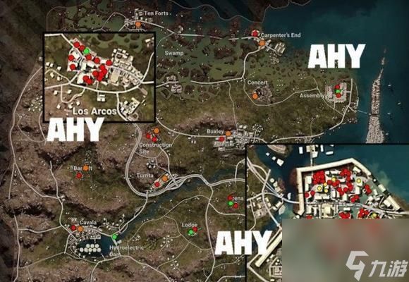 绝地求生中如何有效辨认位置?