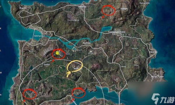 绝地求生中如何有效辨认位置?