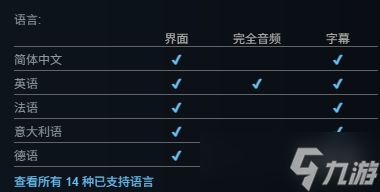 《神探杰克鼠》支持语言介绍