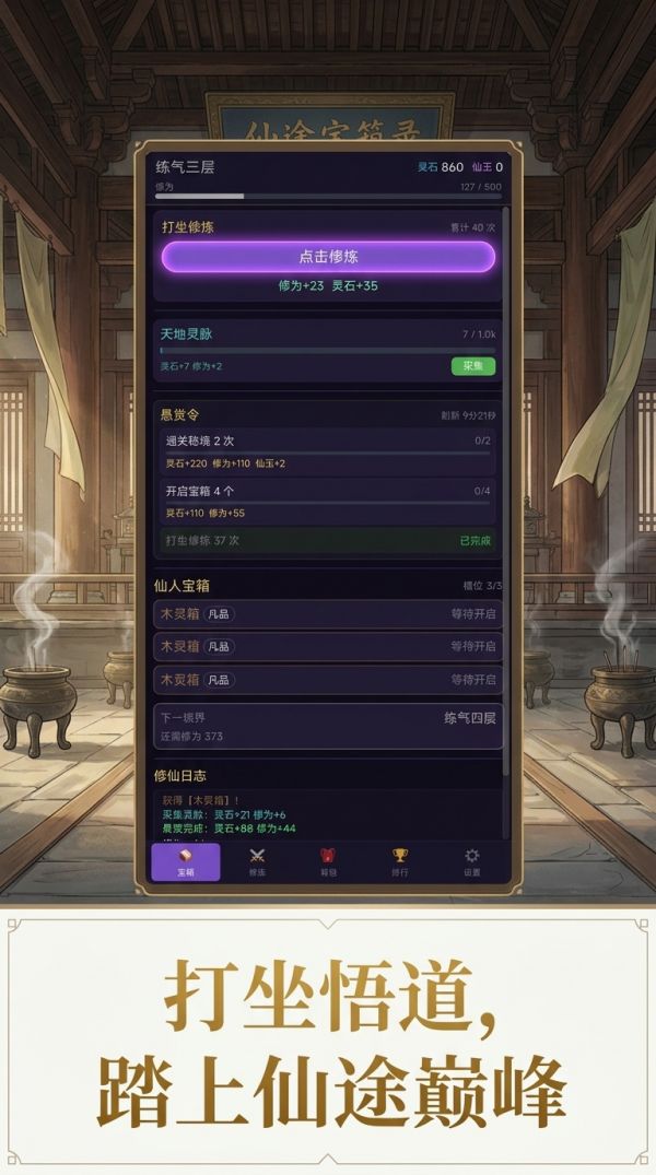 仙途宝箱录什么时候出 公测上线时间预告