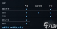 《神探杰克鼠》支持语言介绍