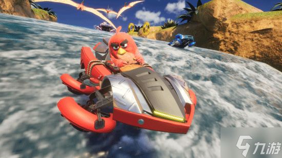 《索尼克赛车 交叉世界》联动《愤怒的小鸟》！主角胖红驾驶超帅跑车