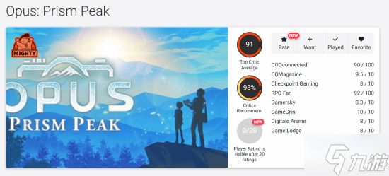 炸穿榜单！国产游戏空降 91分成年度最高分游戏