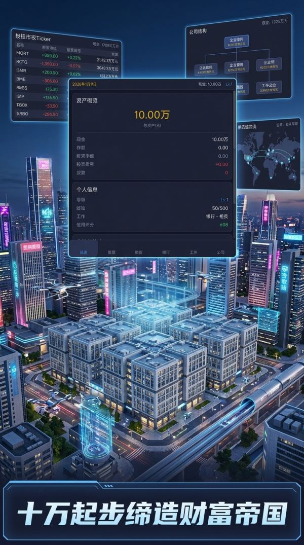经济模拟大亨什么时候出 公测上线时间预告