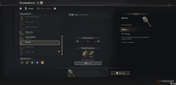 如何在《Windrose》中获取并使用铜