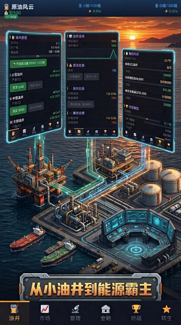 原油风云好玩吗 原油风云玩法简介