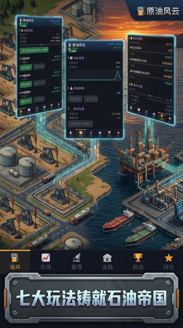原油风云好玩吗 原油风云玩法简介