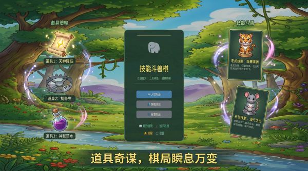 技能斗兽棋好玩吗 技能斗兽棋玩法简介