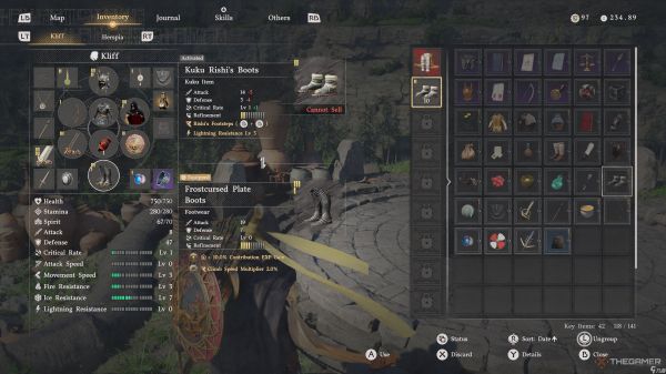 如何在《红色沙漠》中制作Kuku Rishi的靴子