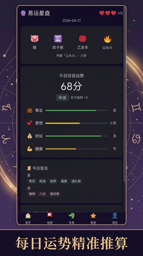 易运星盘好玩吗 易运星盘玩法简介