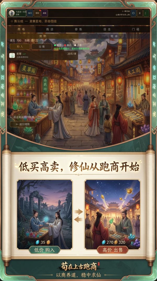 苟在上古跑商什么时候出 公测上线时间预告