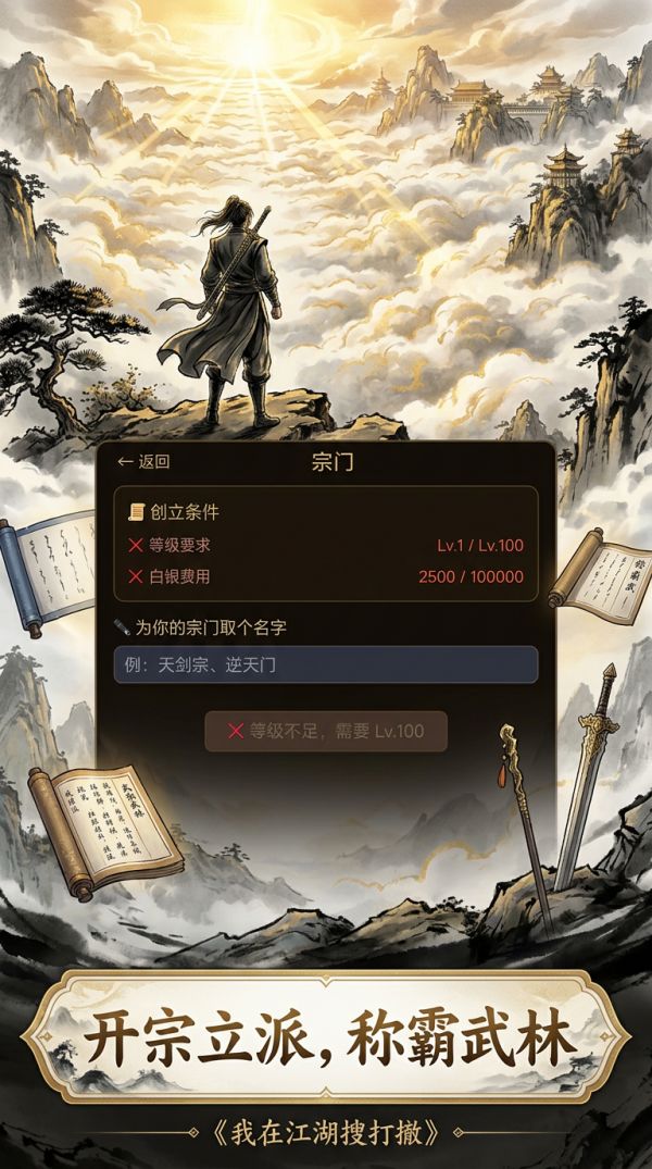 我在江湖搜打撤什么时候出 公测上线时间预告