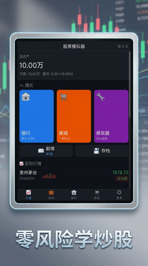 股票模拟器好玩吗 股票模拟器玩法简介