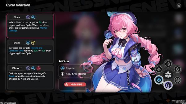 《Neverness to Everness》中 Aurelia 的玩法指南