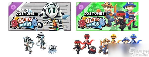 狼人杀动作游戏《OCTOPinbs》今日上线Steam！发售折扣进行中！