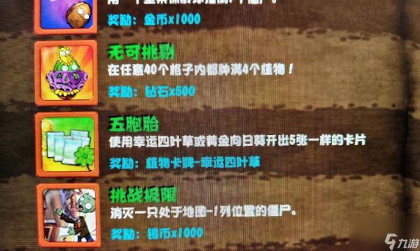 《如何实现植物大战僵尸2全成就达成条件》（游戏攻略）